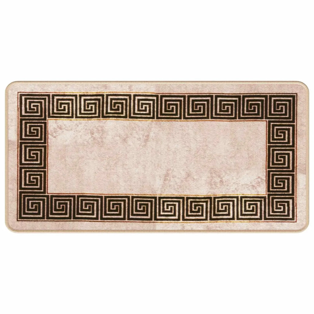 Runner Tappeto MARSA Nero 50 x 100 cm Poliestere e PVC 42023322