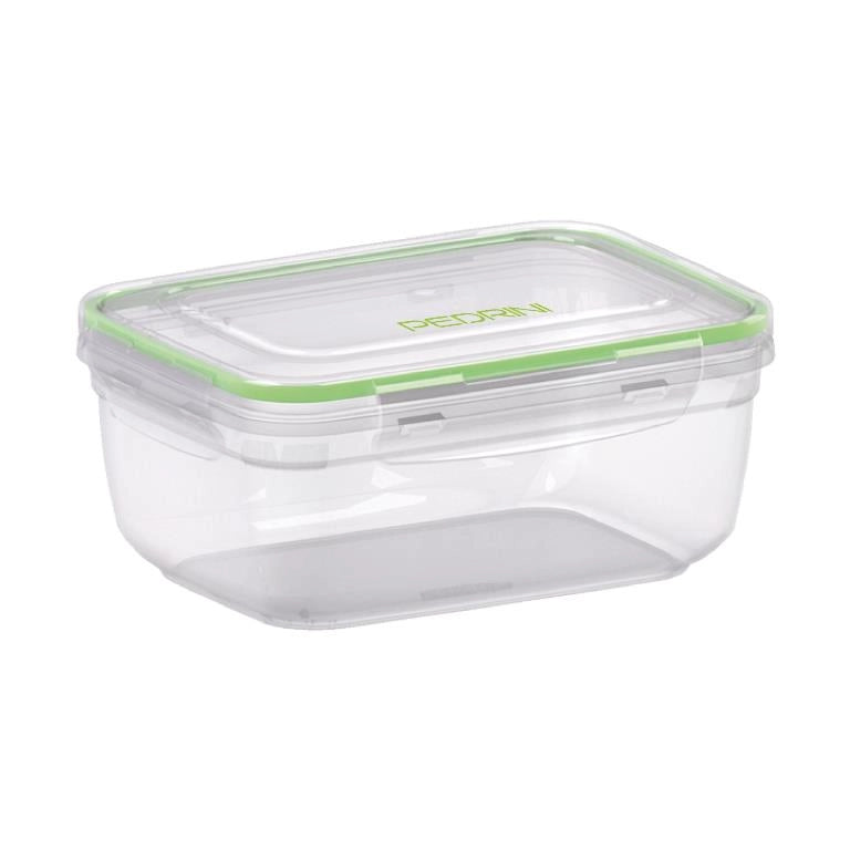 Contenitori Frigobox da Cucina Chiusura Ermetica Rettangolare 2300 ml Pedrini