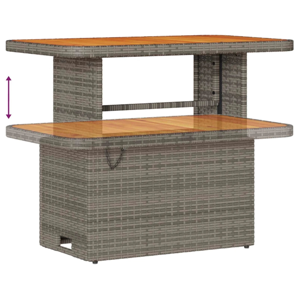 Set Divano da Giardino con cuscino 8 pcs Grigio 3363253