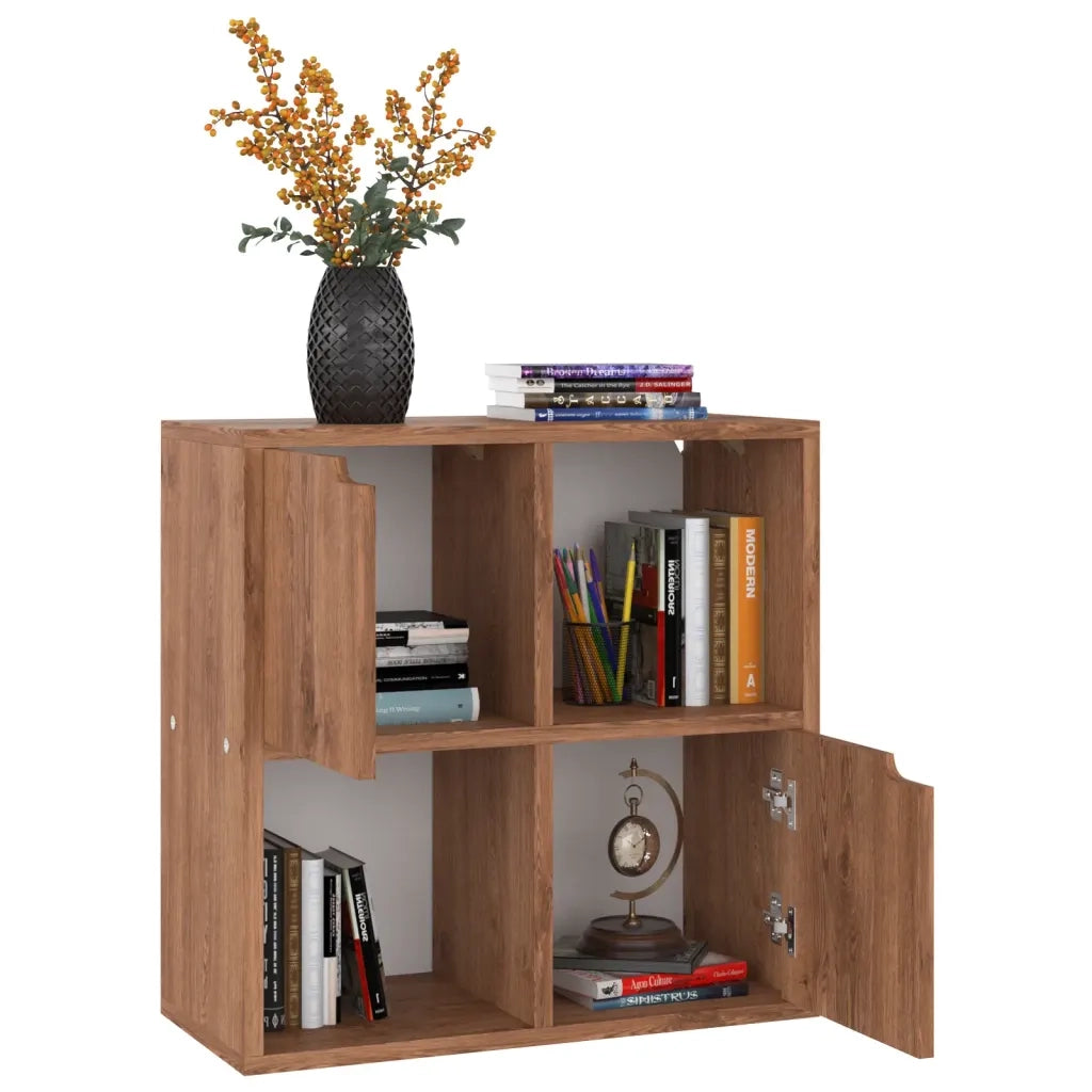Libreria Rovere Marrone 60x27,5x59,5 cm in Legno Truciolato 338172