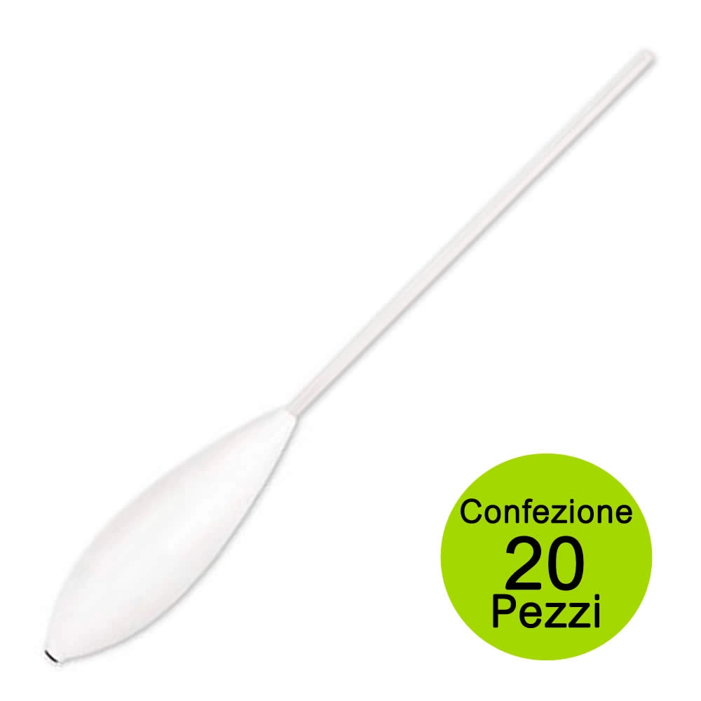 Multipack 20 pezzi bombarde galleggianti bianche 70 grammi affondabilità 0
