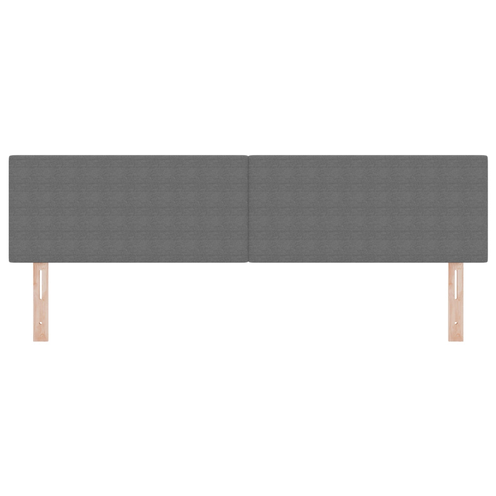 Testiera  Design Semplice Grigio Chiaro 180 cm in Tessuto Corduroy