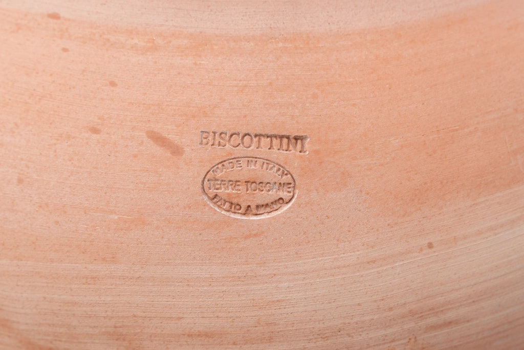 Biscottini Vaso cubo in Terracotta 100% Made in Italy interamente Lavorata a Mano Offerta