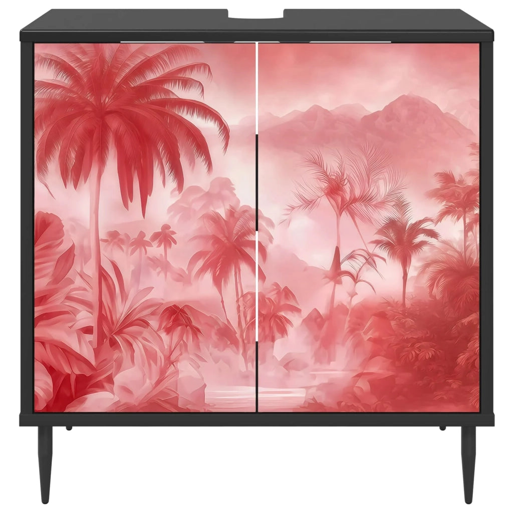 Mobile da Bagno AACHEN Rovere Nero 60 x 40 x 61 cm 8007426