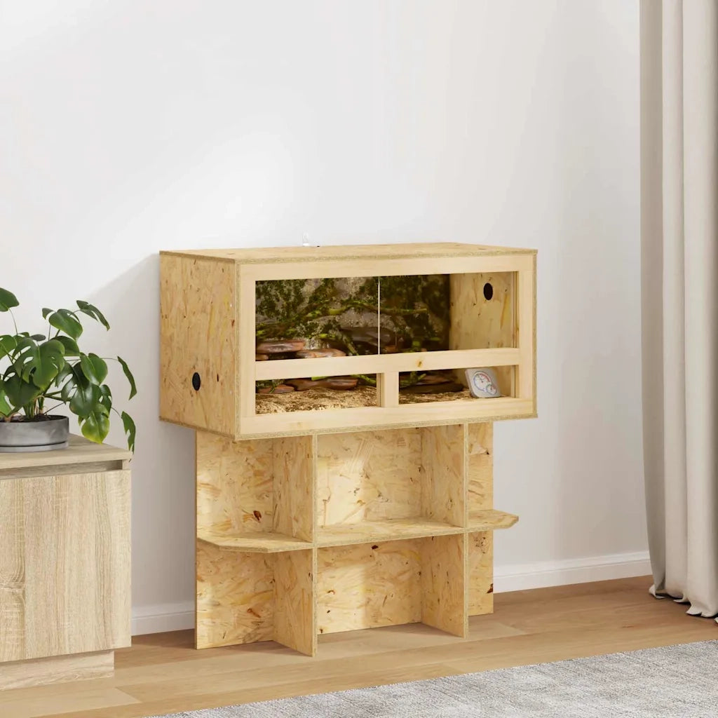 Terrario Marrone 80 x 40 x 90 cm OSB CFW5195838