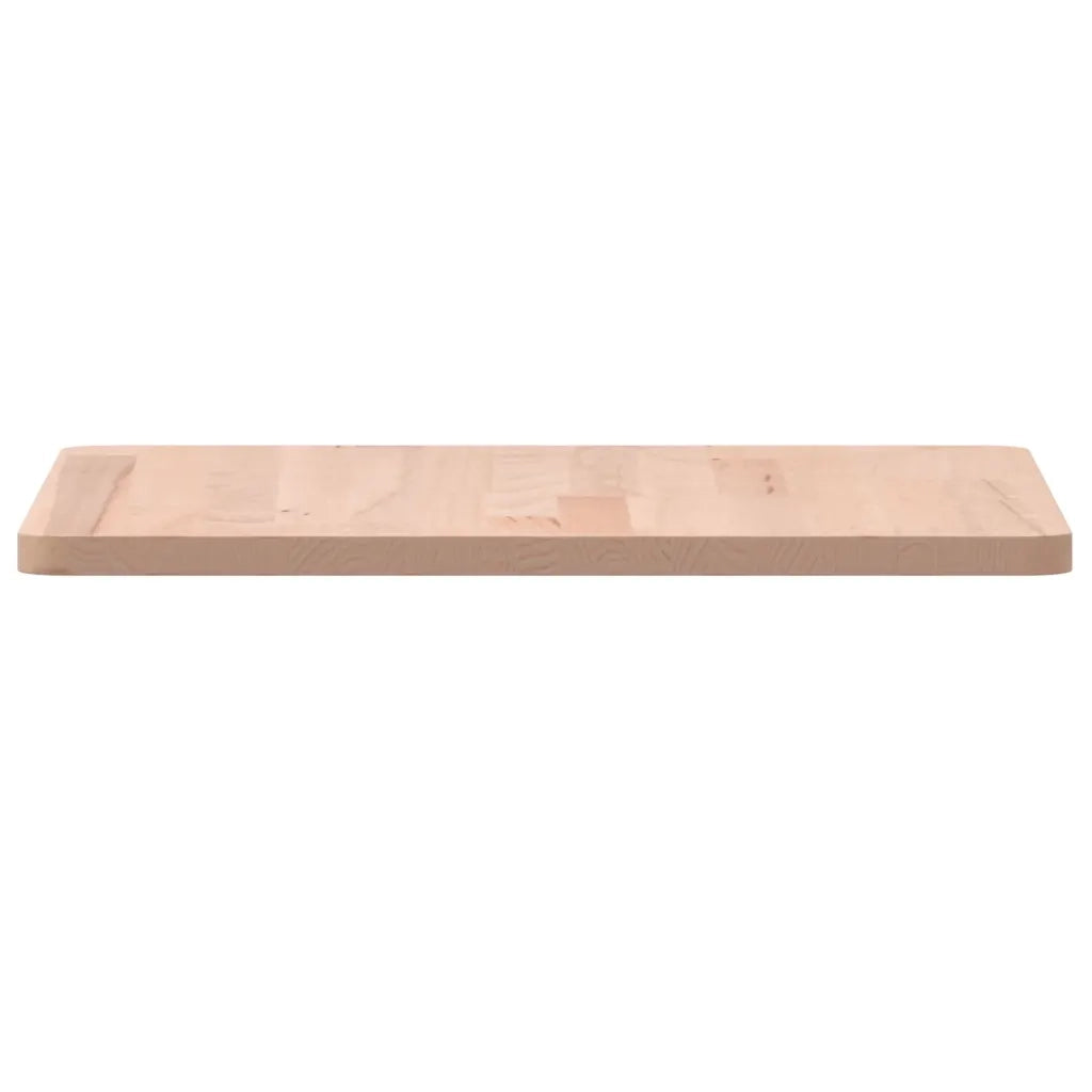 vidaXL Piano per Tavolo 40x40x1,5 cm Quadrato Legno Massello di Faggio