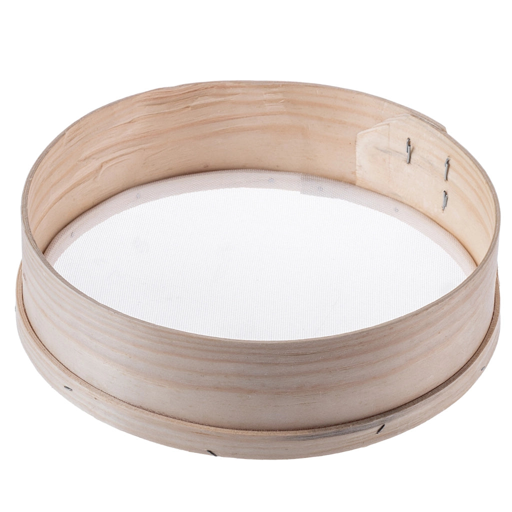 Setaccio in legno KADAX da 23 cm per farina, zucchero a velo, cucina