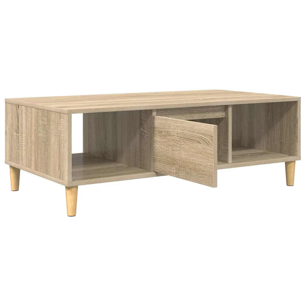 Tavolino da salotto Rovere Sonoma 102 x 55 x 35 cm 876191