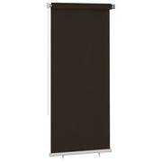 vidaXL Tenda a Rullo per Esterni 100x230 cm Marrone HDPE