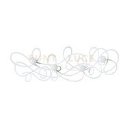 appendiabiti da muro originale doodle Bianco in Ferro e legno per i pomelli 77x25cmh