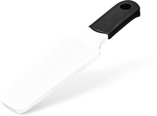 Prodotti da Cucina Keramici Raspanti con Manico, Raspatelli Bianchi/Neri, Plastica, Ceramica, 23,1 x 6,4 x 1,6 cm