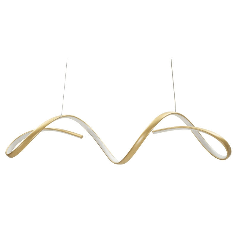 Lampadelle Ario Led Uter Oro cm 80x20x120 (luce Con 3 Temperature Di Colore)