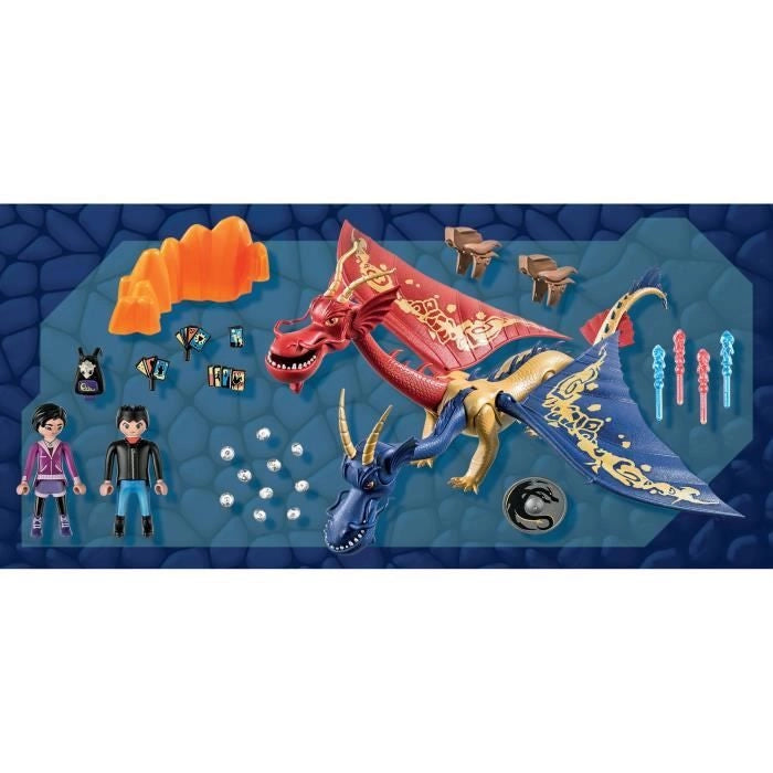 Playmobil - 71080 - Dragons Nine Realms: Wuwei e Jun