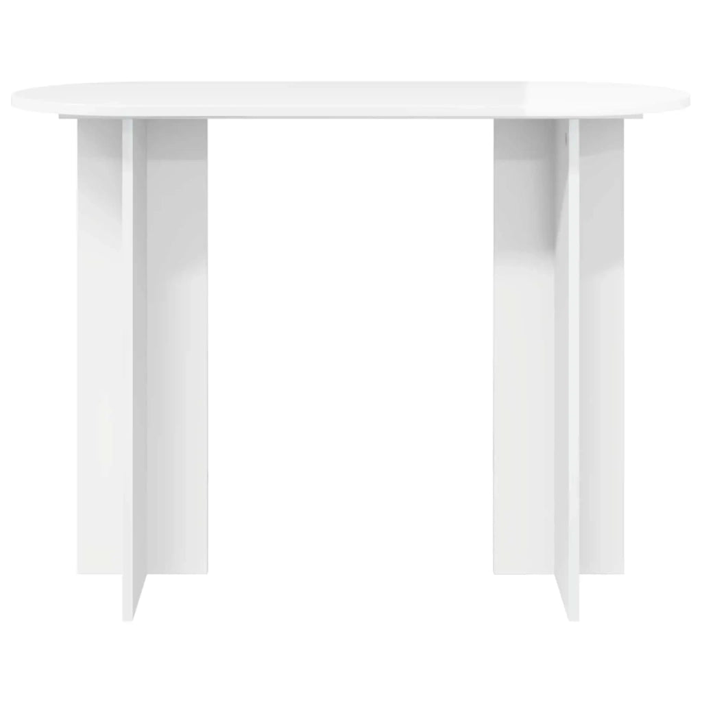 Tavolo consolle Bianco Lucido 100 x 39,5 x 75 cm 8001153