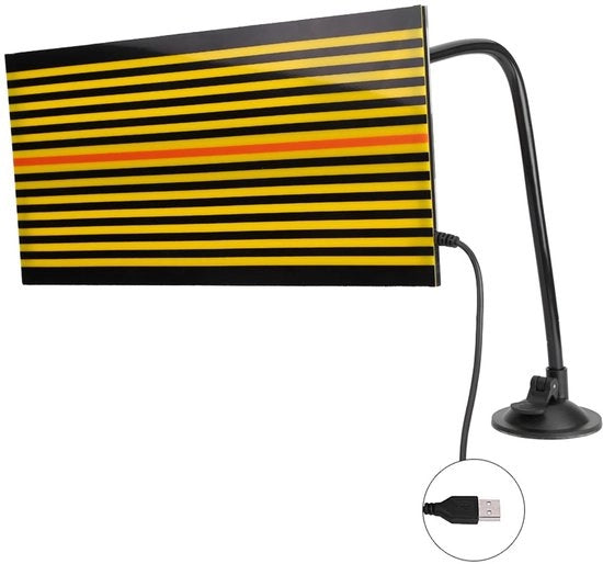 Pannello riflettore + Controllo d'incrinatura Pannello riflettore | Riparazione d'incrinatura Verificare l'incrinatura Controllo pannello riflettore con LED e USB