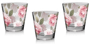 Set 6 Bicchieri da Tavola in Vetro Music Peony 250 cc Cerve