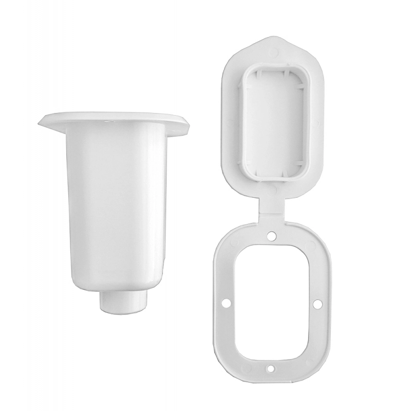CONTENITORE DOCCIA BIANCO