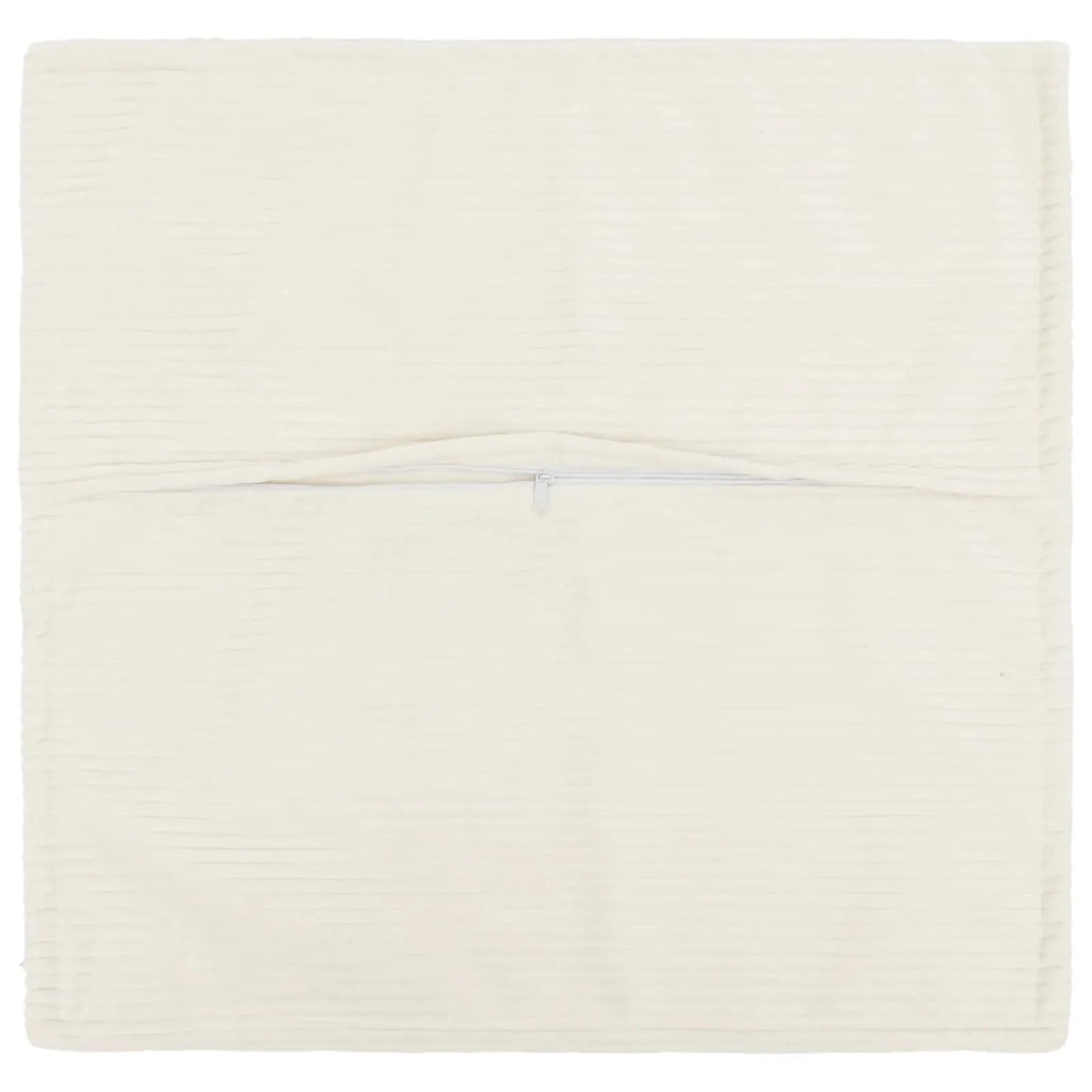 Federa 6 pz HOUTEN Crema 45 x 45 cm corduroy 918632