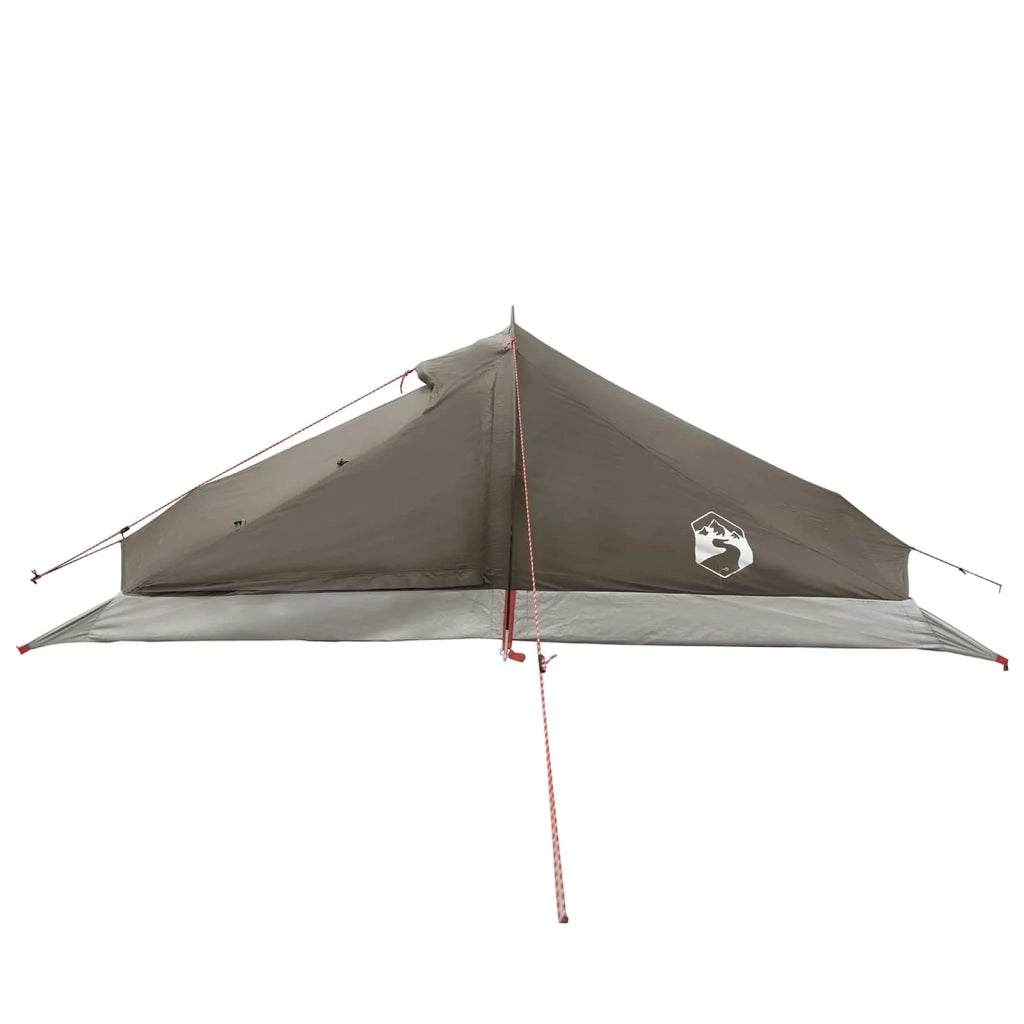 Tenda da backpacking Marrone e Grigio 2 persone 42019369