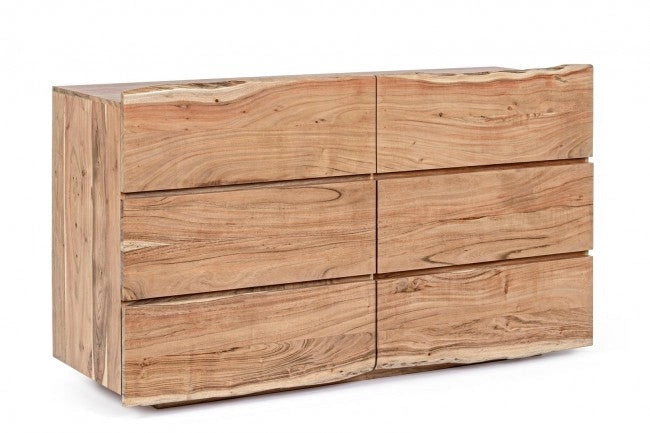 Cassettiera 6 Cassetti 142x45x83h cm Aron