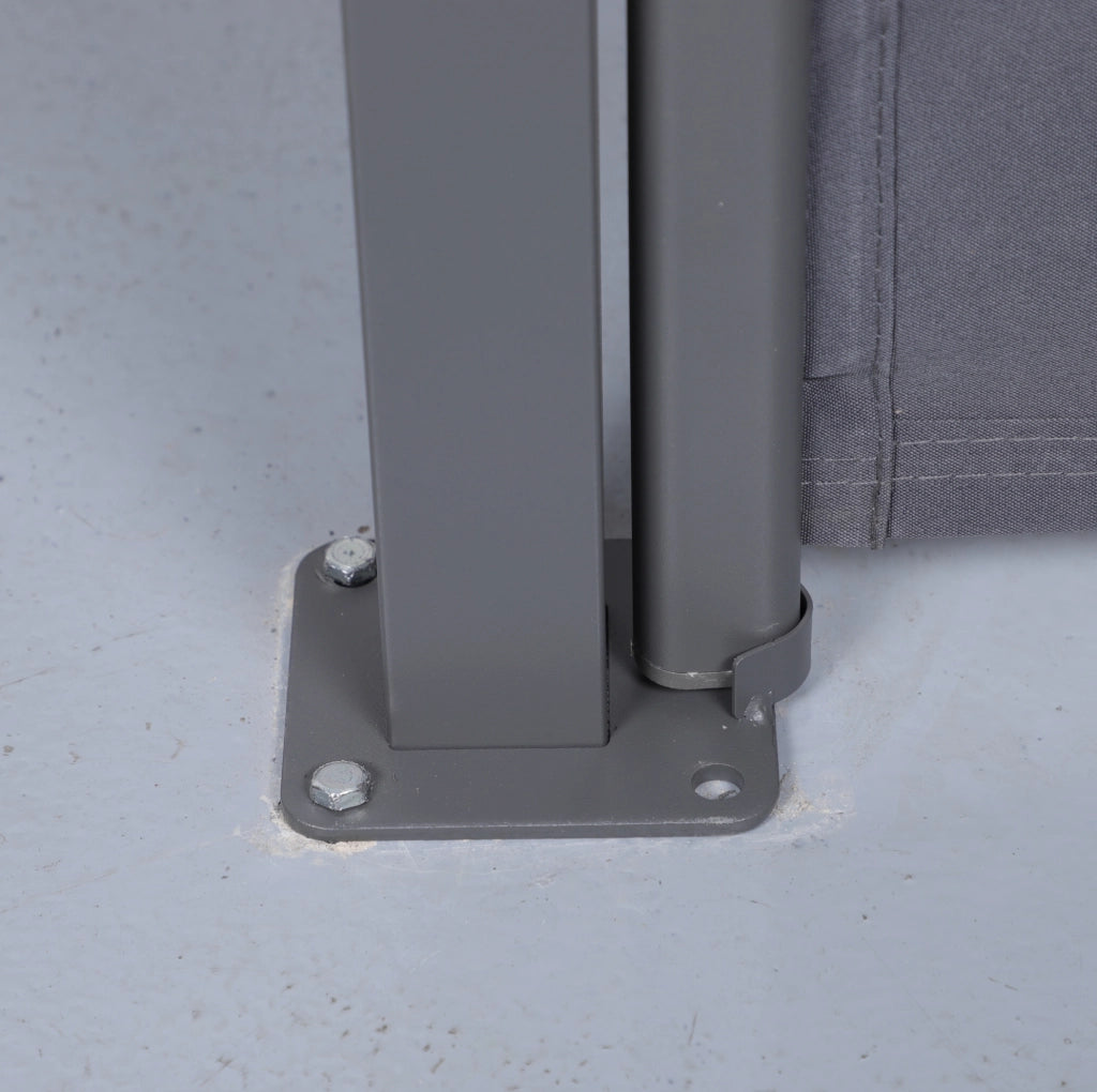 Tenda laterale avvolgibile 3 m; grigio scuro