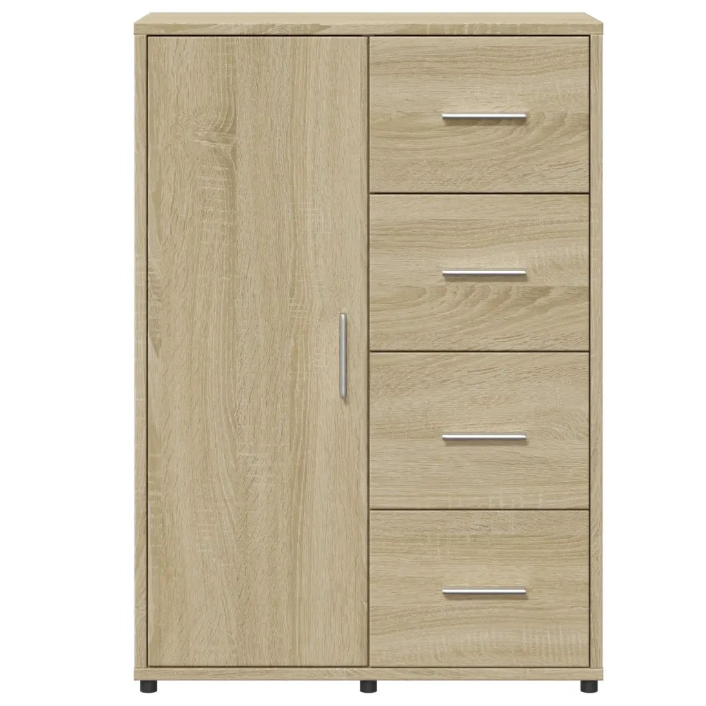 Credenza | Madia | Buffet da pranzo | Armadio da pranzo Rovere Sonoma 60x31x84 cm in Legno Multistrato