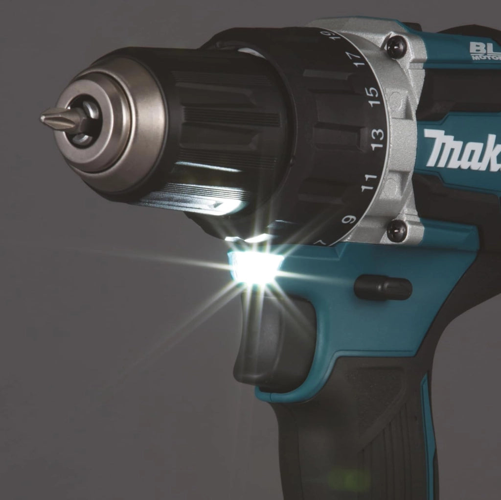 Makita DDF484Z Taladro atornillador 18V, 450 W, Nero/Blu, 1/2_pollice