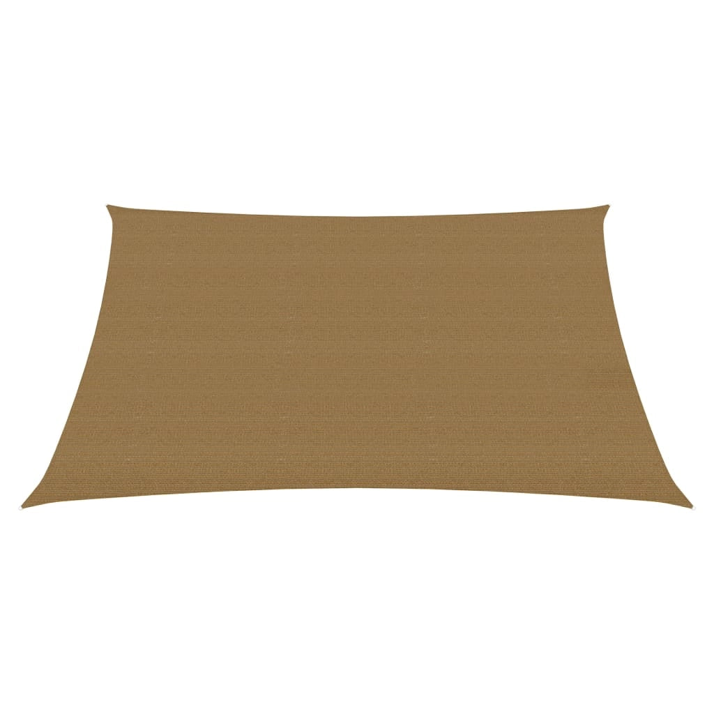 Vela ombreggiante 160 g/m² tortora 4/5 x 3 m HDPE 02_0009321