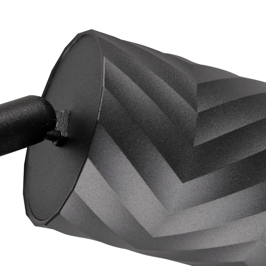 Lampada parete/soffitto 2 luci nero oro GU10 Arras Polux