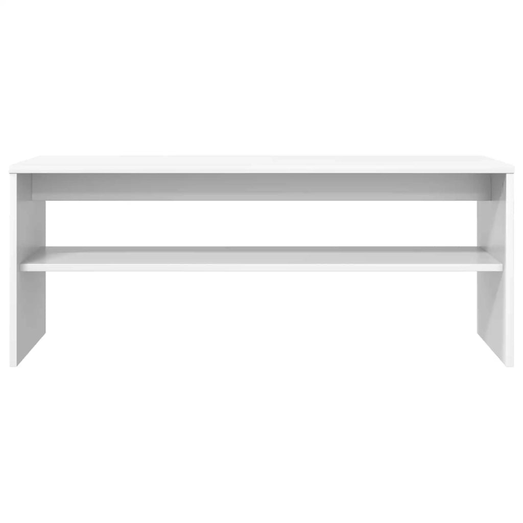 Mobile TV 100 x 35 x 40 cm Bianco Legno ingegnerizzato 8000308