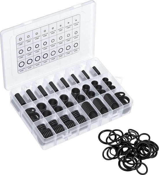 Set di avvallamenti per auto - 800 pezzi - 24 misure - gomma nitrile - diametro 6-28 mm - set di riparazione