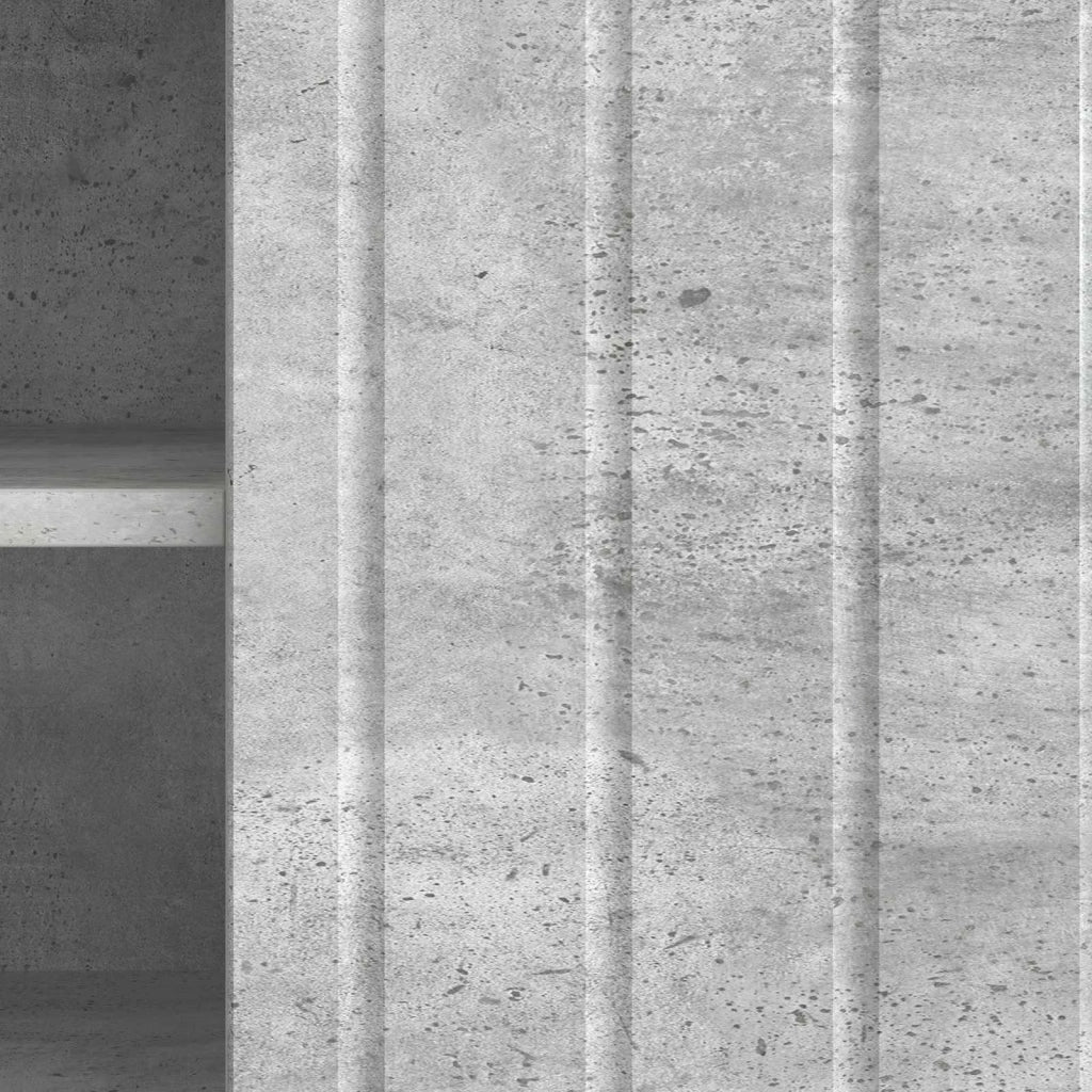 Mobile TV-Credenza per TV Grigio Cemento 102 x 34,5 x 52 cm