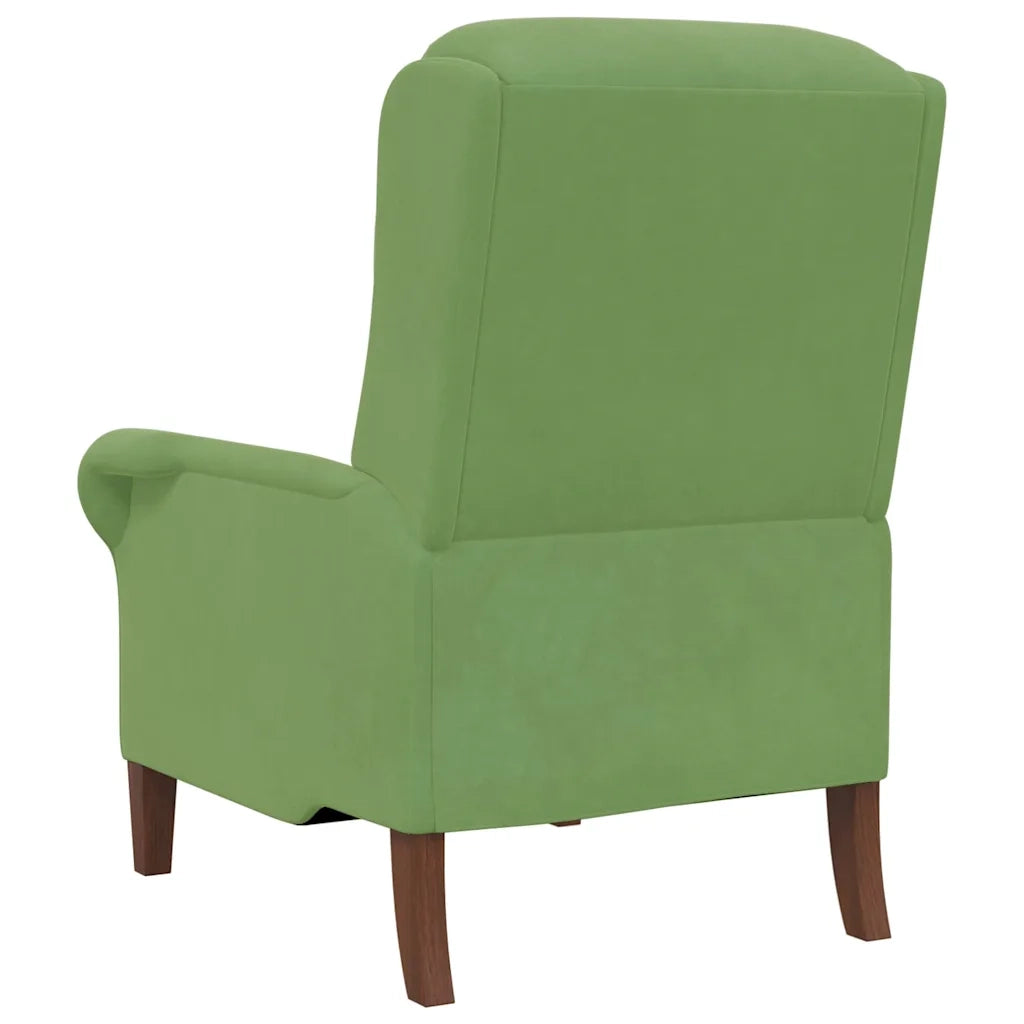 Divano Sedia-Poltrona Verde chiaro Velluto 151368