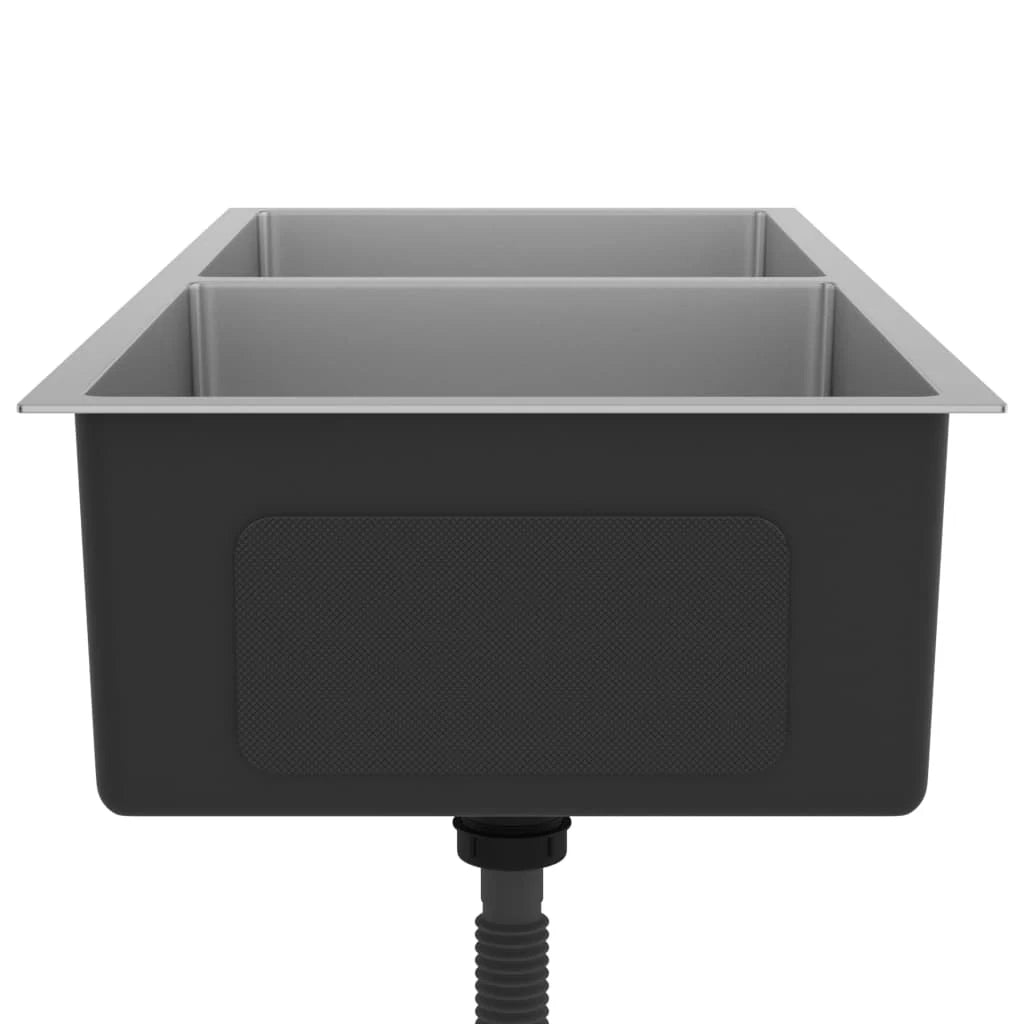 Lavello da cucina in acciaio inox fatto a mano 02_0002473