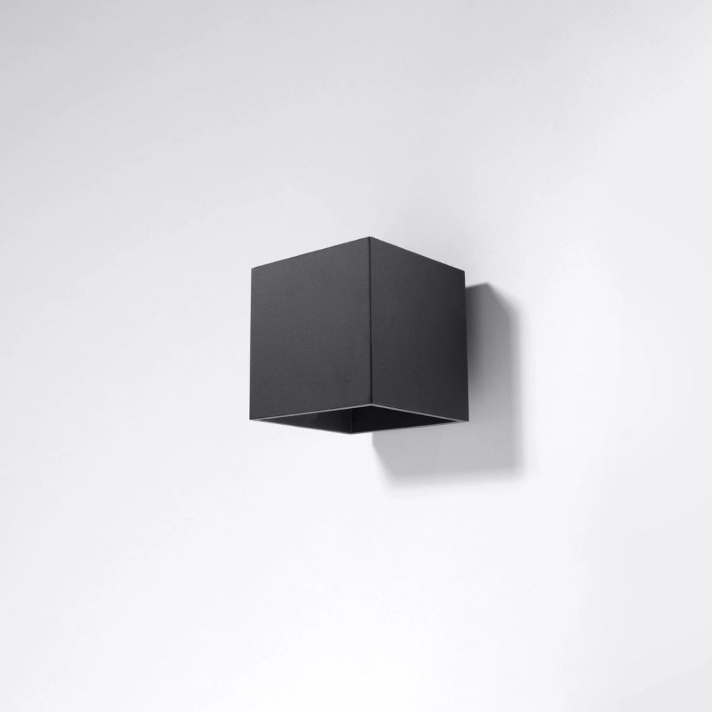 Applique TETRIS 1 luce nera alluminio Pure Lume G9 PU.0057