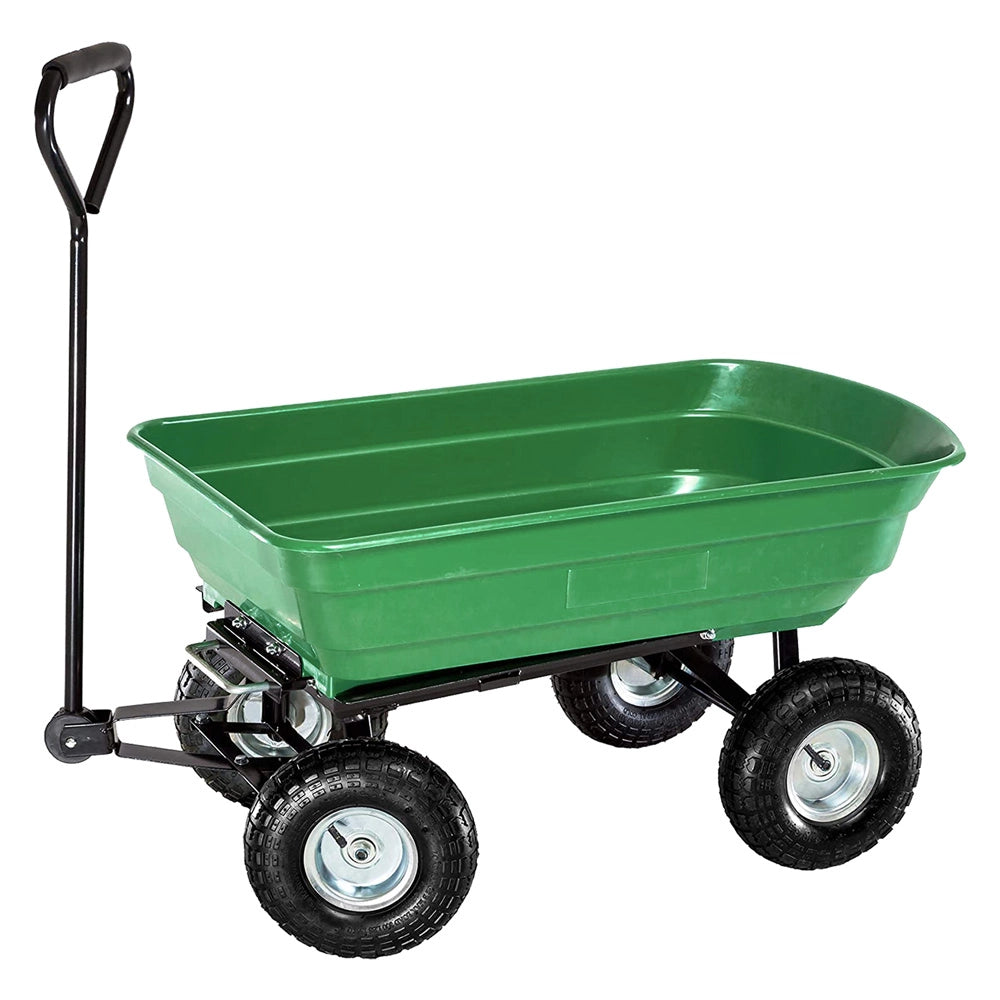 Carrellino Da Giardino Ribaltabile 'Tippy' Capacit Vasca 75 Lt
