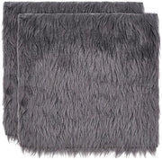 Piuma Nepbontstof 2 Stuks - Piuma Shaggy - 25x25 cm - Piuma Preconfezionata per Decorazioni - Per Costumi/Poltrone - Decorazioni Creative - Piuma
