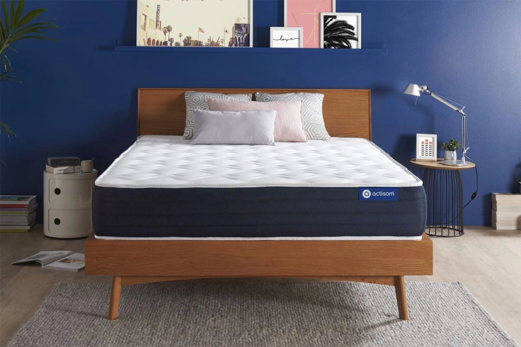 Materasso matrimoniale Actiflex sleep 150x200cm - Spessore : 22cm - Molle insacchettate e memory foam - Bilanciato