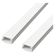 1cf canalina passacavi adesiva mm 20 x 10 - 2 pz da 1 mt. - 60775 cod:ferx.8075020nlm