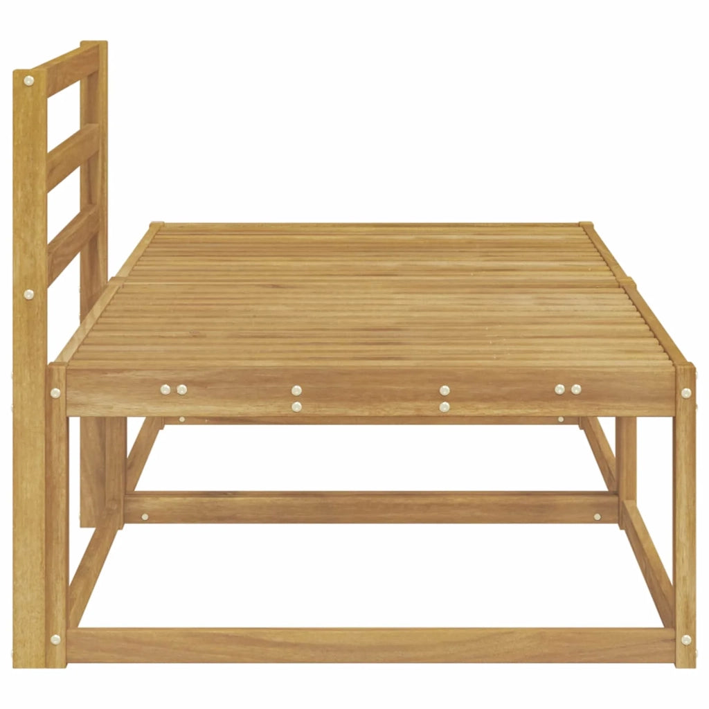 2 Pezzo Poggiapiedi da Esterno Poliestere Bianco CFW8926859