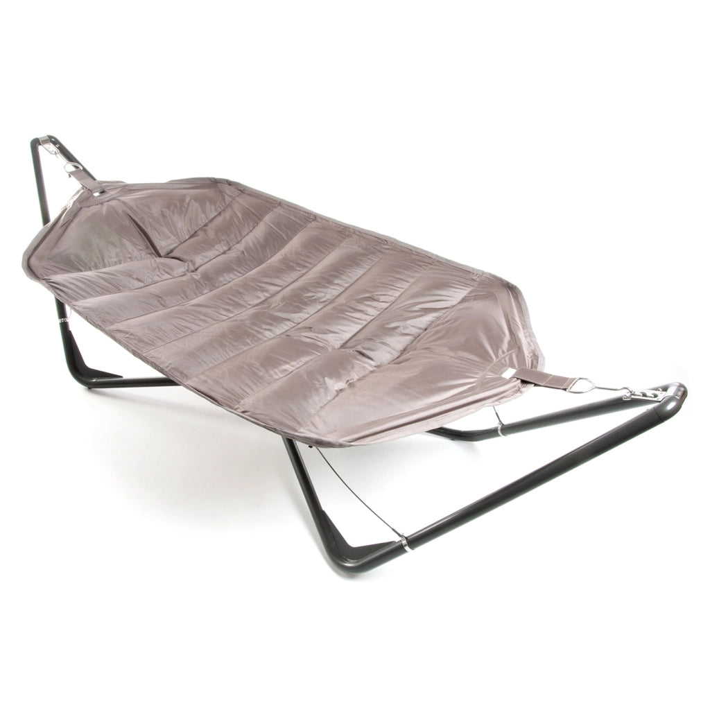 Amaca da Giardino a Gondola 336x130 cm in Poliestere Grigio