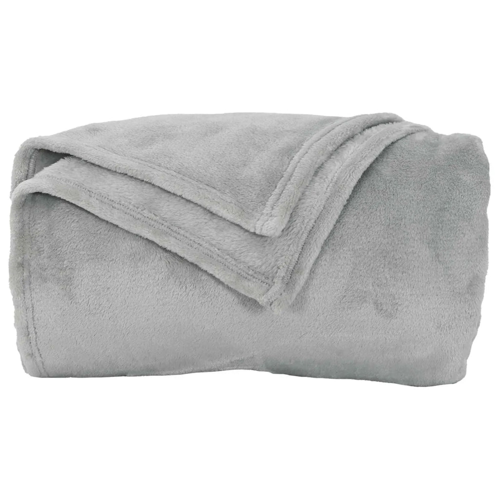 Coperta Grigio 220 x 240 cm Panno