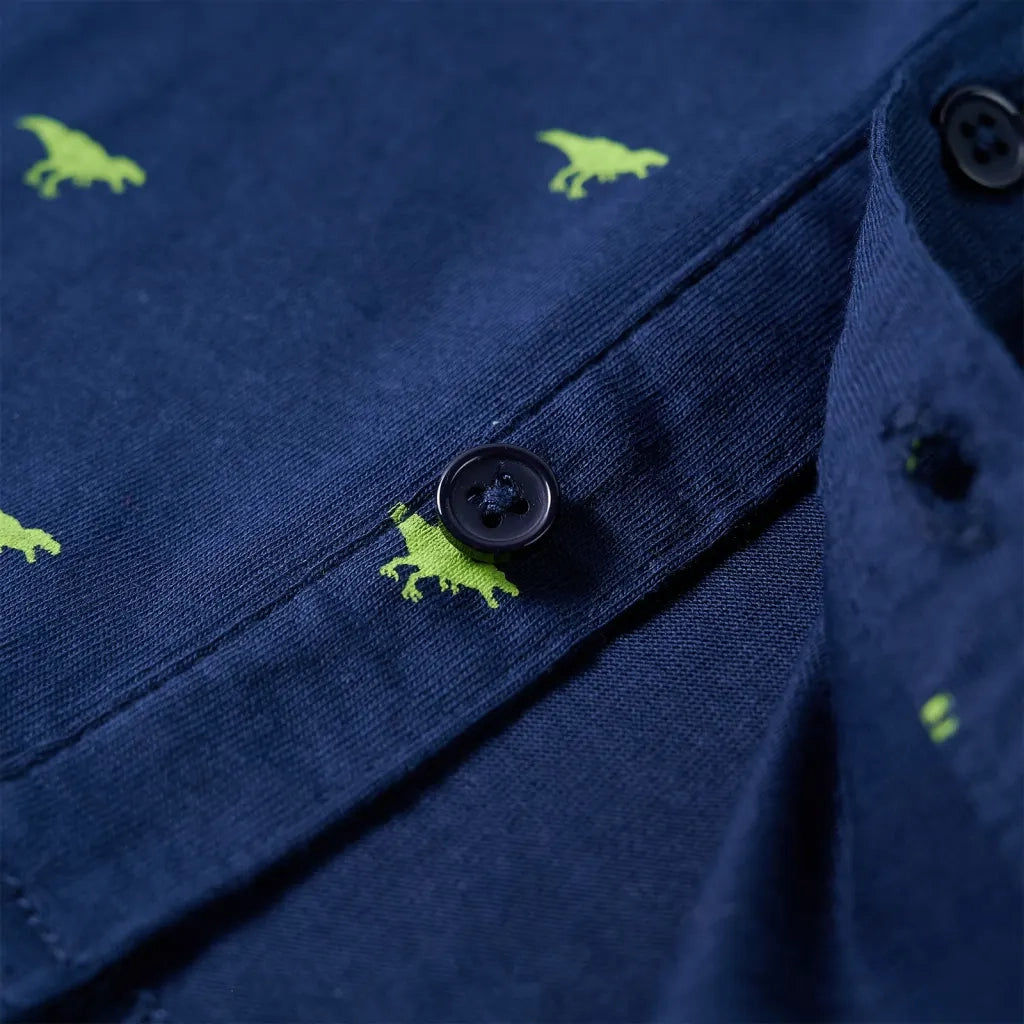 Camicia per Bambini Blu Marino 92