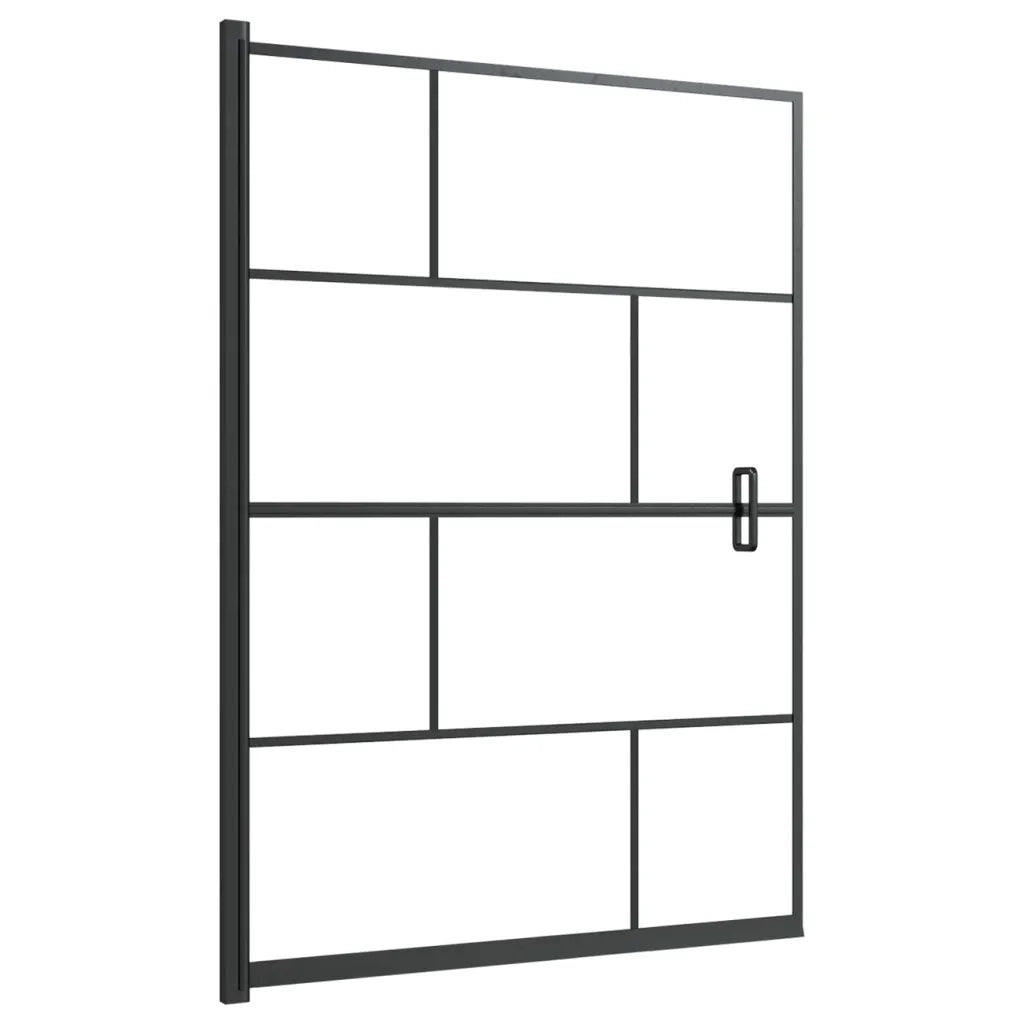 Pannello per Box Doccia in ESG 100x140 cm Nero CFW5760977