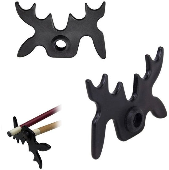Set di Biliardo da Snooker Professionale - Accessori da Biliardo - Sostegno del Ponte per Snooker - Supporto Spider - PVC Duraturo - 9 Posizioni Regolabili