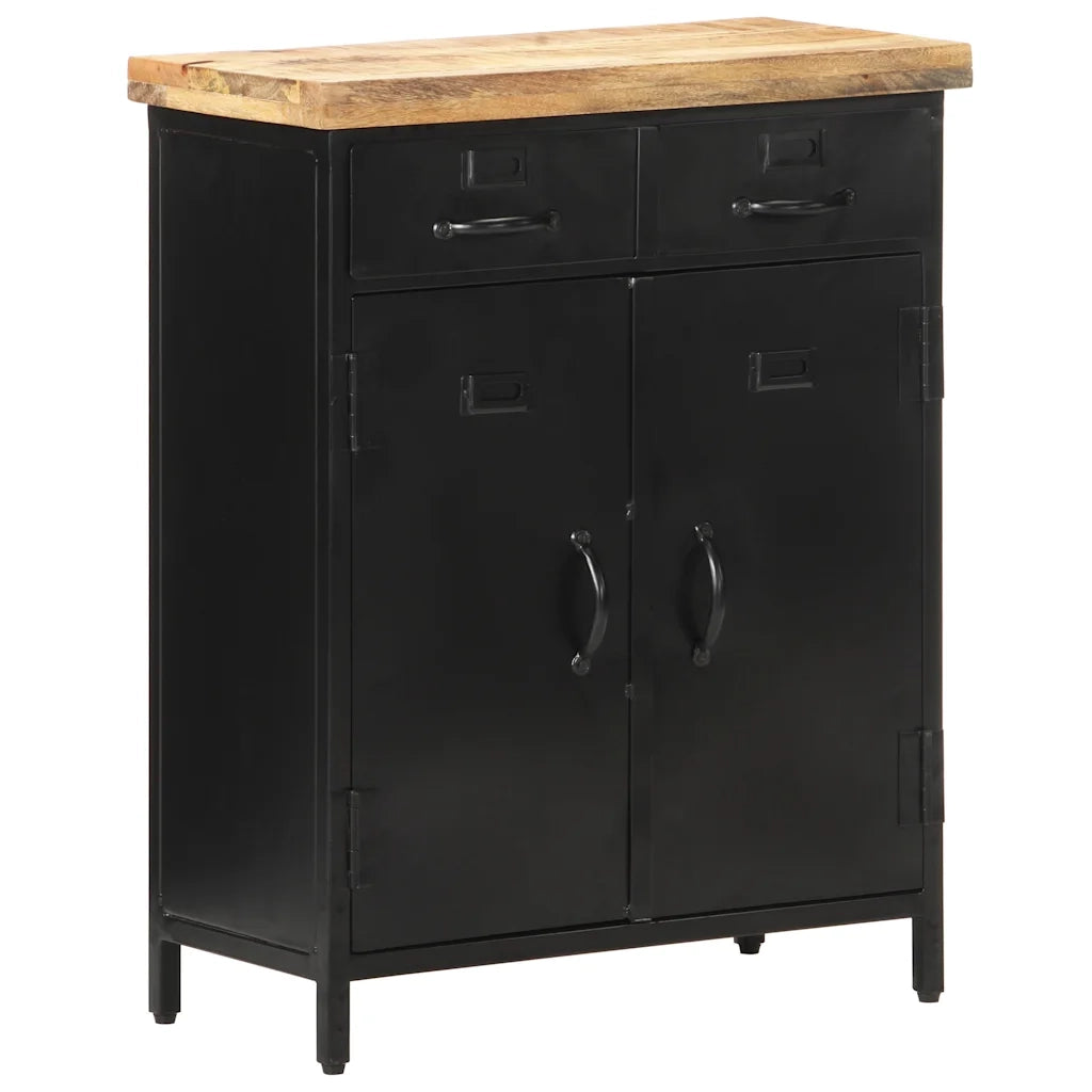 Credenza 60x30x76 cm in Legno di Mango Grezzo 320663