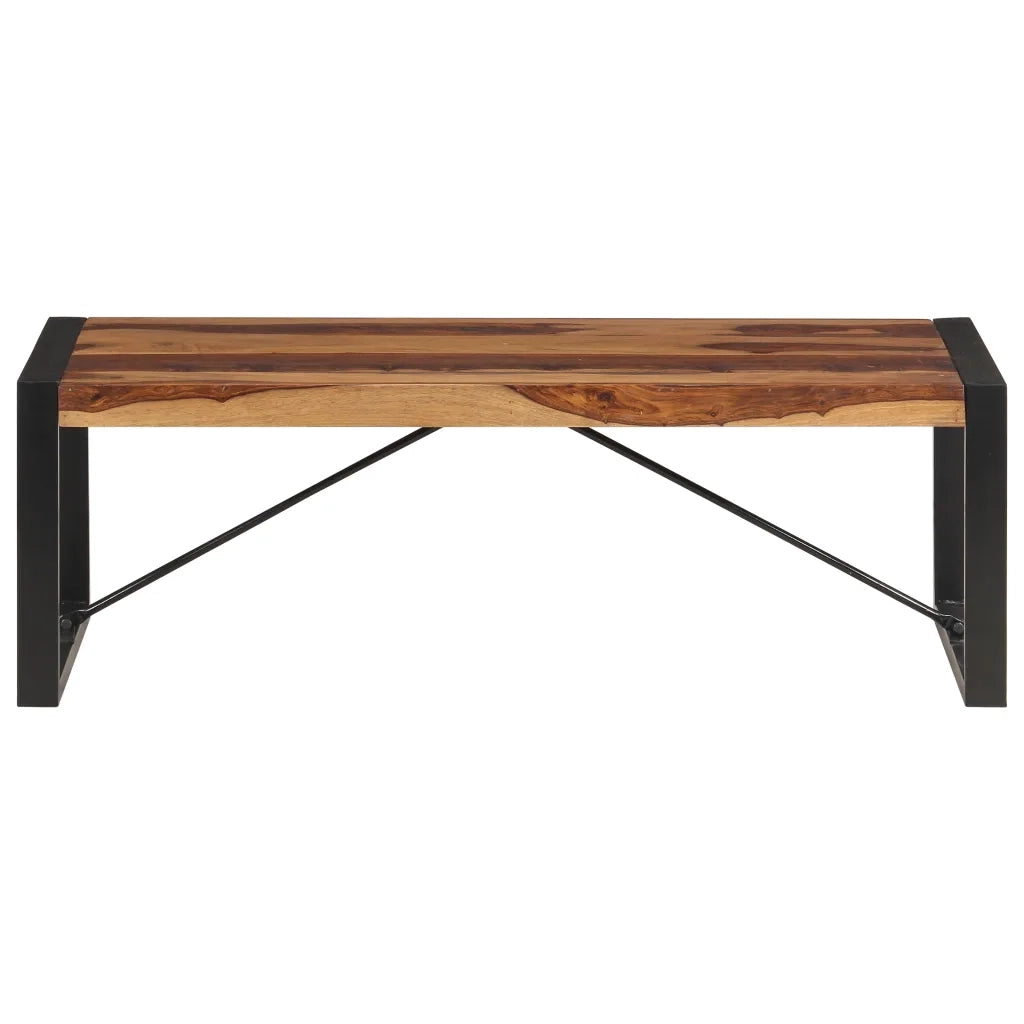 Tavolino da Salotto 120x60x40 cm in Legno Massello di Acacia 247426