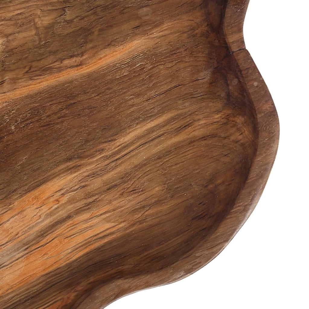 Portafrutta JEPARA Marrone Teak Ø 50 cm 42010340