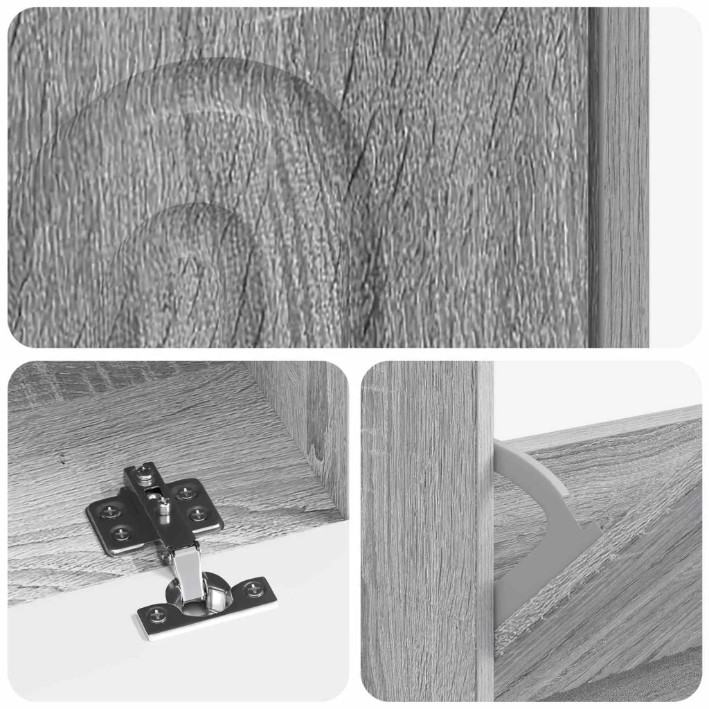 Mobile per scarpe ALKMAAR 78 x 24 x 103 cm Legno ingegnerizzato 896221