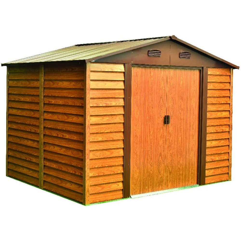 Casetta da Giardino in Metallo Chalet Verdelook 278x238x215 cm